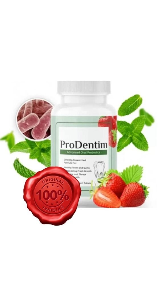 Prodentim bottle dental probiotic